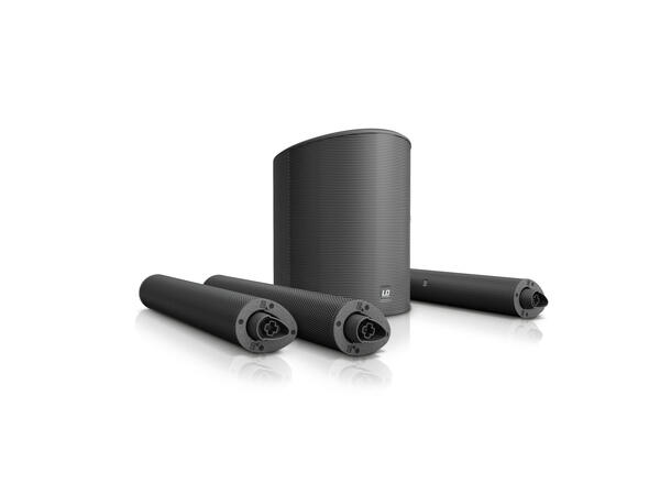LD Systems MAUI 5 - Batteri- Sort Søyle-PA med mikser og Bluetooth - Stk. 