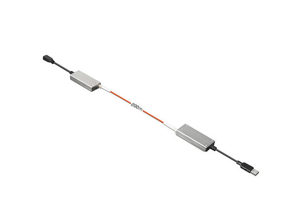 Lindy Extender Fiber USB2.0 480Mbps LC Simplex Max 200m 
