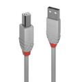 Lindy USB2 Kabel A-B -  2 m Anthra Line A-B USB Kabel Grå