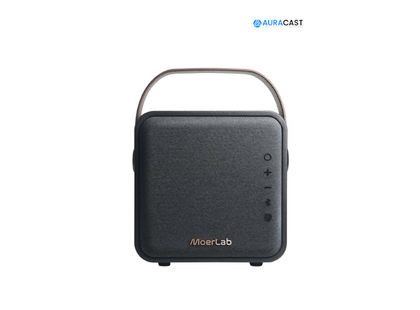 MOERLAB TheOverture Auracast høyttaler 80W, Bluetooth 5.3 Sort 