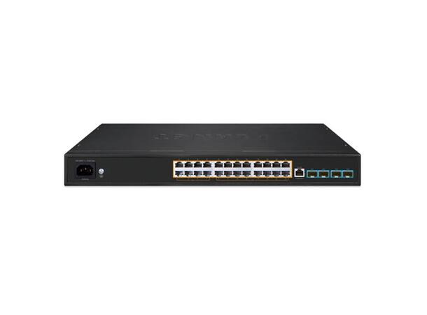 Planet Switch - AVS-4210-24HP4X 24 porter- 450W (200W) AVIP-oppsett 