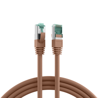 SFTP Patch Cat.6A -  1m Brun LSZH 500MHz AWG27/7