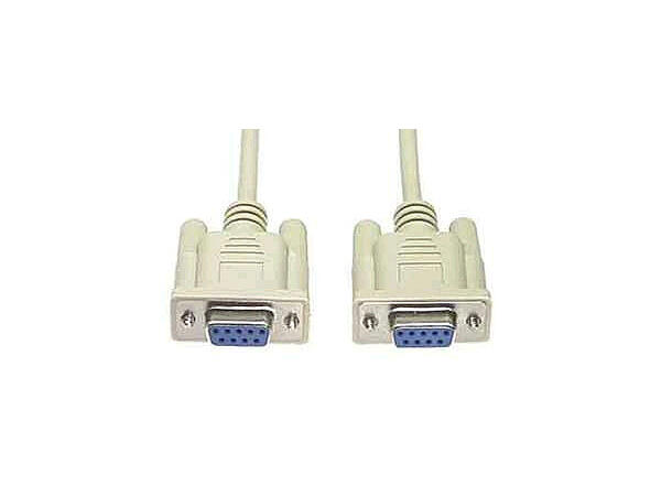 ACT Nullmodemkabel Seriell -  1,8 m DB9 Hun - DB9 Hun 