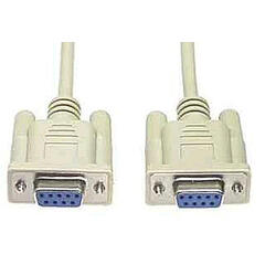 ACT Nullmodemkabel Seriell -  1,8 m DB9 Hun - DB9 Hun
