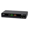 Aten Secure KVM Switch 2p 5K Combo port Dual Display NIAP PSD PP 4.0, CAC
