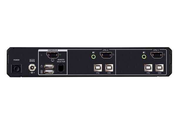 Aten Secure KVM Switch 2p 5K Combo port Single Display NIAP PSD PP 4.0, CAC 