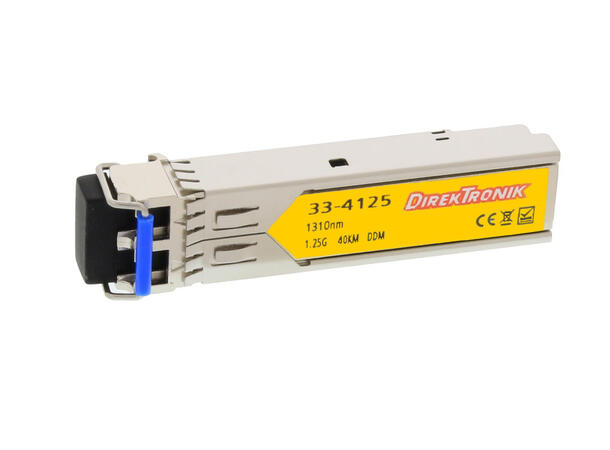 Direktronik SFP SM, DDMI LC 40km 1310nm 40Km 