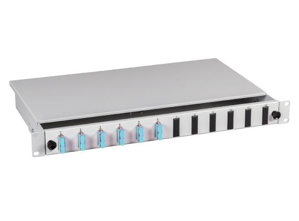 EFB Infralan Splice Box SC OS2 Grå 24x adapters Uten moduler 