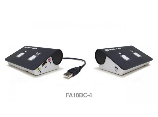 HSL Secure Audio Isolator *B-vare* Audio Diode USB til Analog + Kamera 