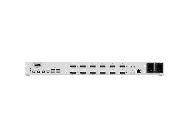IHSE Draco MultiView 4K60 DualHead DP1.2 - 4 In-/2-Out 