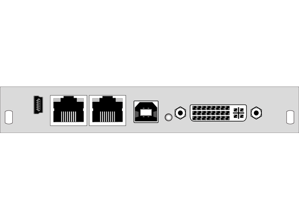 IHSE Draco Vario CPU Card DVI USB (HID) CATx MAR 