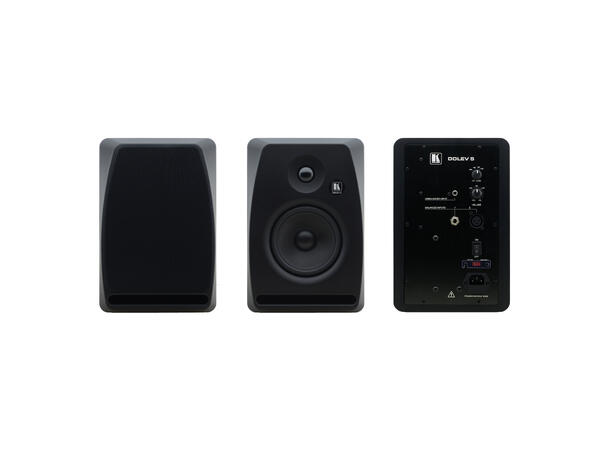 Kramer - DOLEV 5 - 50W Aktiv 5.25" 2-Veis Sort (1 Stk) *B-vare* 