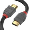 Lindy HDMI High Speed Kabel - 0,5 m Anthra Line Sort