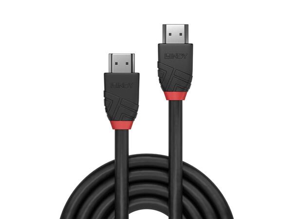 Lindy HDMI High Speed Kabel 8K - 7,5 m Black Line Sort 