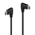 Lindy USB C>C kabel Vinklet 1,0 m 2 x 90° USB 2.0 480Mbps