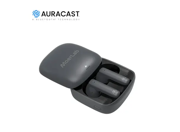 MOERLAB HearClear Auracast Earbuds Bluetooth 5.3 