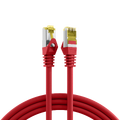 SFTP Patch Cat.7/6A - 20 m Rød LSZH 600MHz 26/27AWG PiMF Halogenfri Snagl