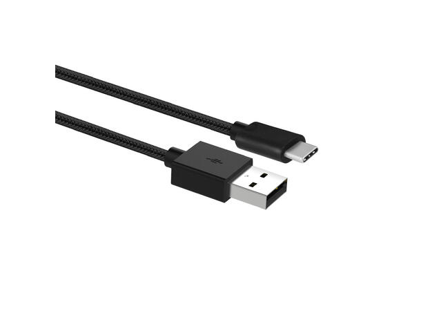 ACT Kabel USB-A>C, 3.2 Gen 1 Passive- 1m Nylon, USB-A>C M-M 5Gbps, 15W, No Video 