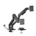 AiC Dual Mount Sort Dobbel skjermfeste 2 x 20kg