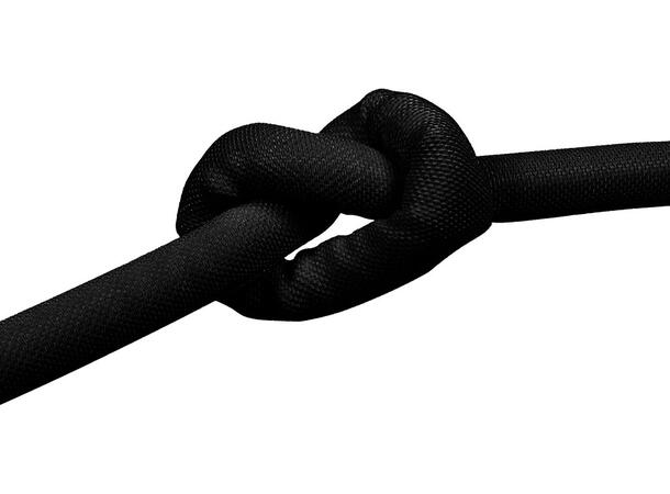 DFY Kabelstrømpe 25mm Sort Lengde 25meter 