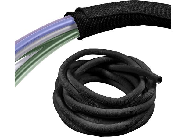 DFY Kabelstrømpe 25mm Sort Lengde 25meter 