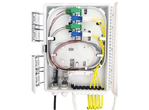 EFB FTTH Connection Box 16 IP65 32xFiber, 16xAdapter 