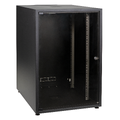 EFB Rack Skap 600x600 12U Office Modell Sort komplett, 871mm Høyde