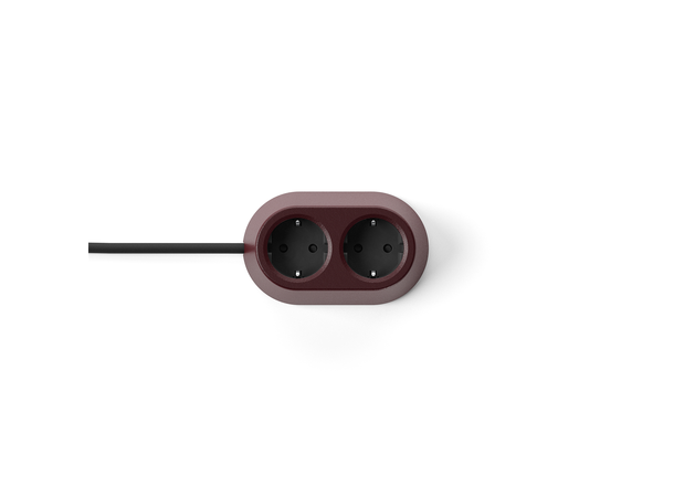 FF Nomad Block 02 - Mørkrød 2xStrøm 3 m 