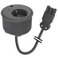 FF PD17-GST 1xStrøm 2xUSB-C Wieland GST18®  Sort