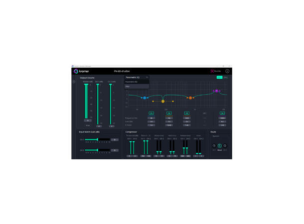 Kramer Høyttaler Tak 30W PoE Dante 6.5" 2-Veis PoE Dante Sort/ Hvit (2 Stk) 