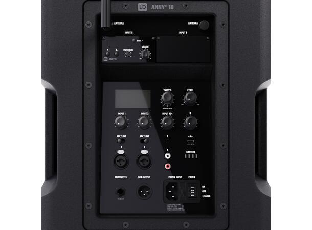 LD Systems Anny 10 - Aktiv Høyttaler med Bluetooth