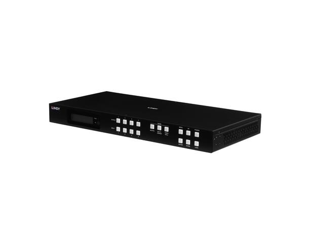 Lindy Matrix 4x4 HDMI 4K Multi-View Video Wall Scaling RS-232 IR 