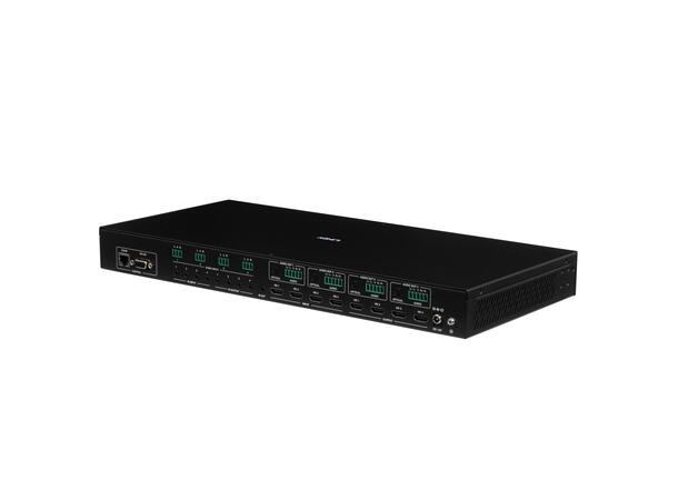 Lindy Matrix 4x4 HDMI 4K Multi-View Video Wall Scaling RS-232 IR 