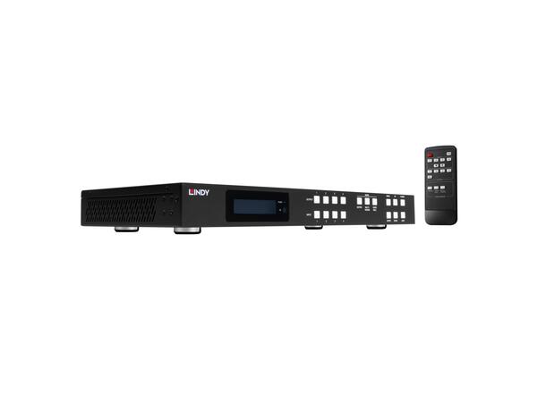 Lindy Matrix 4x4 HDMI 4K Multi-View Video Wall Scaling RS-232 IR 