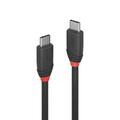 Lindy USB-C 3.2 kabel, 1 m Black Line USB-C 20Gbps Sort