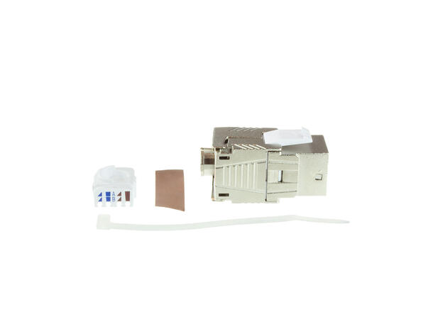 ACT Keystone jack CAT8 Shielded toothless Metall 