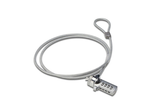 ACT Laptop lås 1,5 m Kombinasjonslås 4 siffer 