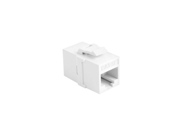 Adapter UTP Cat.5e Skjøtestykke Keystone RJ45 Skjøtestykke 