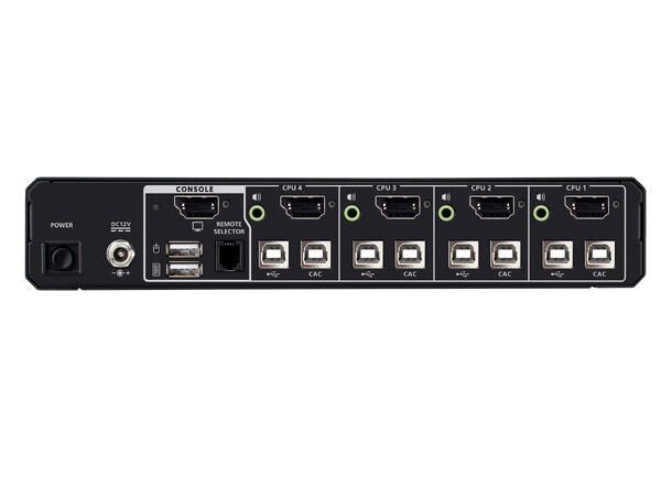 Aten Secure KVM Switch 4p 5K Combo port Single Display NIAP PSD PP 4.0, CAC 
