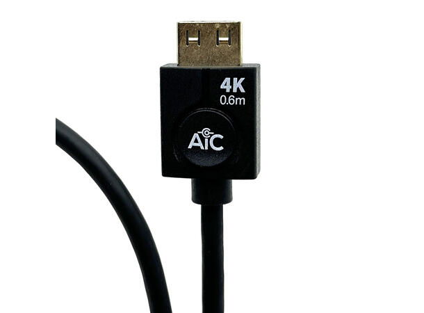 HDMI Flex - Tynn og fleksibel HDMI-kabel med låseplugg, 0,6-3 meter