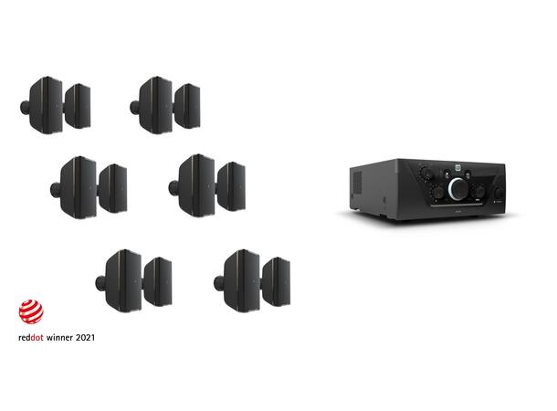 Komplett pakke for bakgrunnsmusikk 12 x DQOR5T og IMA240 