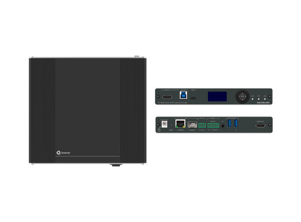 Kramer KDS17 - AVIP - Enkoder USB-C med Dante - 1 Gbps -  PoE USB 2.0 