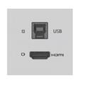 Kramer TBUS komponent HDMI/USB Hvit