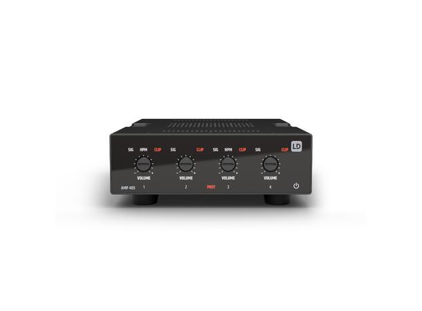 LD Forsterker 4x50W @ 4Ohm 4-kanal 
