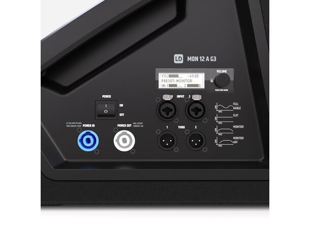 LD Systems - STINGERG3 12"  Monitor Aktiv 300W 12" Aktiv Sort 