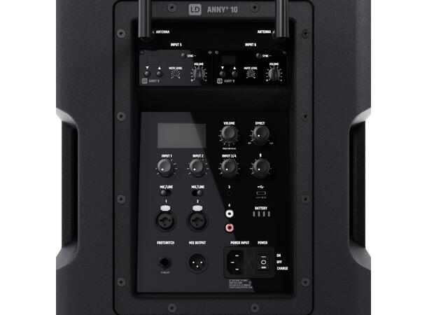 LD Systems Anny 10 - Aktiv Høyttaler med Bluetooth