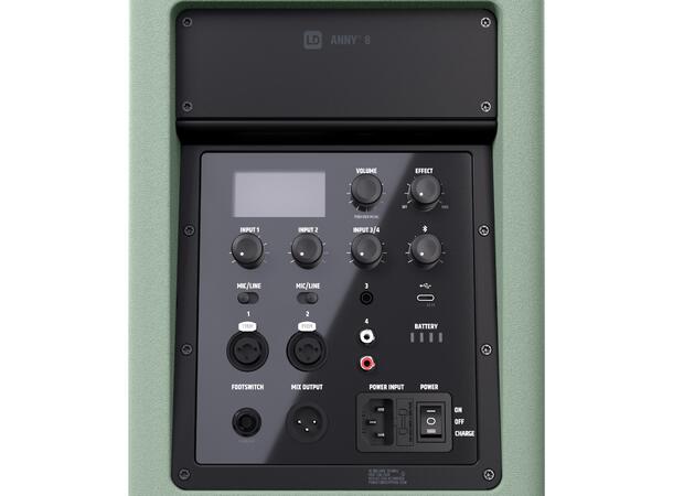 LD Systems Anny 10 - Aktiv Høyttaler med Bluetooth