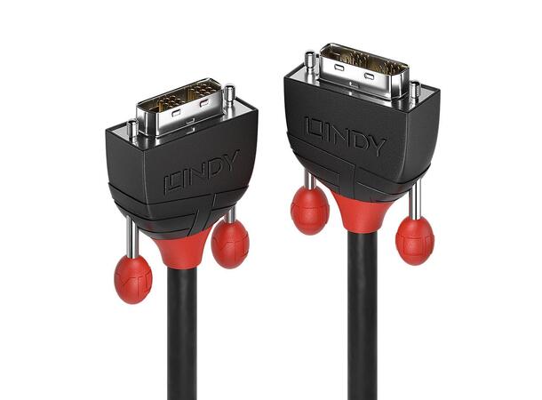 Lindy DVI-D Single Link - 3 m Black Line M/M Single Link 