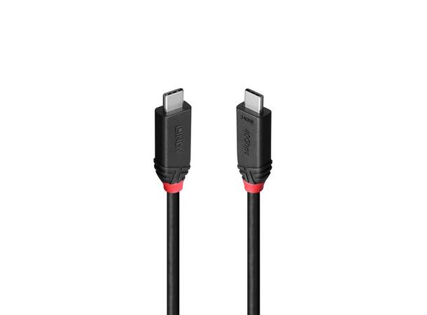 Lindy USB 2.0 Type C til B-kabel Anthra Line