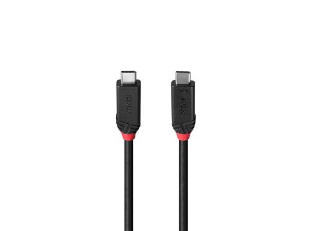 Lindy USB 2.0 Type C til B-kabel Anthra Line